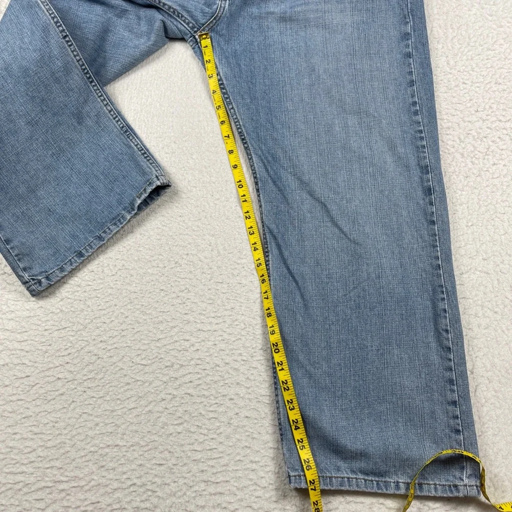 Levi's 569 Loose Straight Jeans Mens 44x30 (Fit 44x27) Light Denim Casual